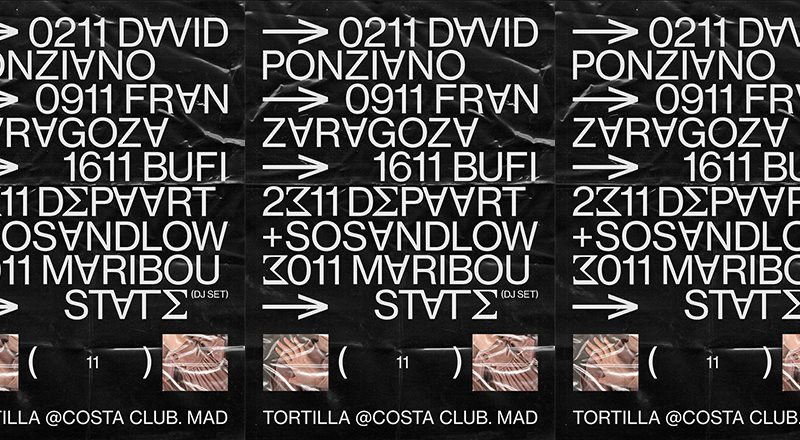 Cartel de Tortilla #10