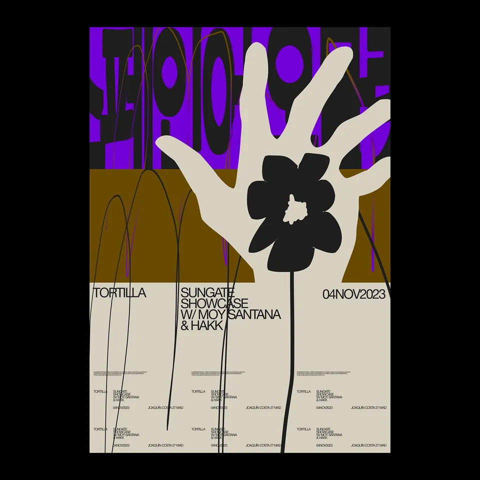Cartel de Tortilla #106